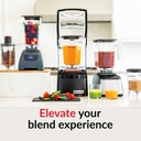 Licuadora Blendtec PRO 800 Wildside Jar, color Negro