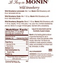 MONIN. JARABE FRESA. 750mL    