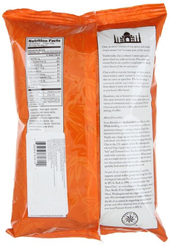 DAVID RIO. CHAI ESPECIAS TIGRE (Tiger Spice Chai® Tea Latte Mix) . BOLSA 1.816kg (4 lb)
