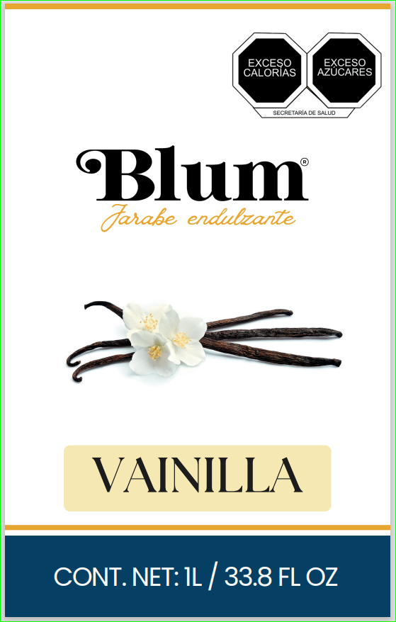BLUM. JARABE VAINILLA. 1Lt