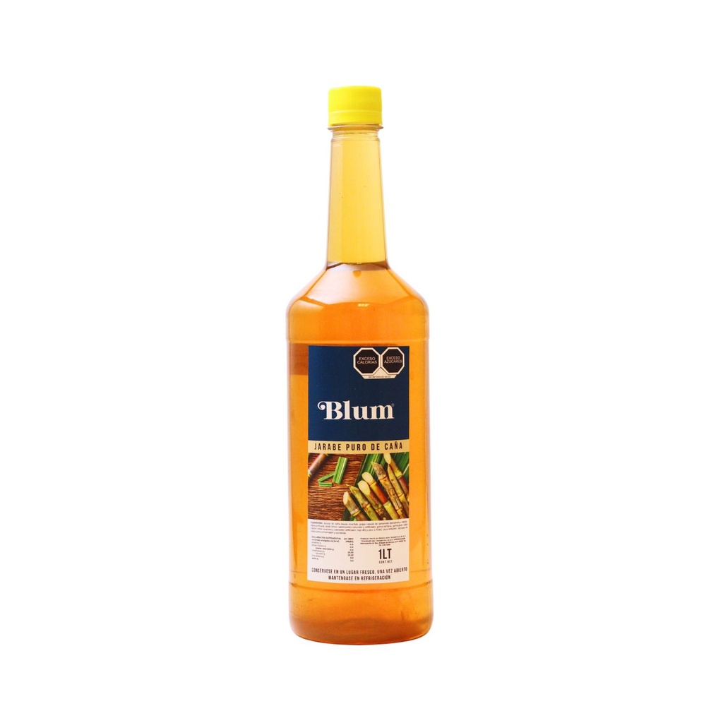 BLUM. JARABE CONCENTRADO PURO DE CAÑA NATURAL. BOT. 1LT