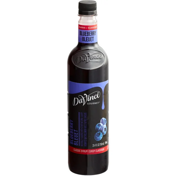 DAVINCI. JARABE CLASICO. MORA AZUL. 750ml