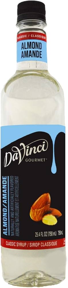 DAVINCI. JARABE CLASICO. ALMENDRA. 750ml