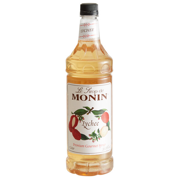 MONIN. JARABE LITCHI FRUTAL. 1Lt