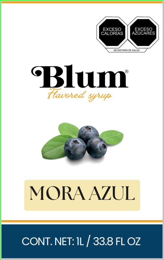 BLUM. JARABE MORA AZUL. 1Lt