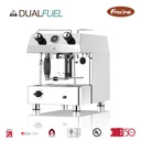 FRACINO. CONTEMPO CAFETERA DUAL FUEL SEMI-AUTOMATICA (GAS Y LUZ 220V). 1 GRUPOS.