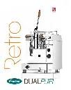 FRACINO COMERCIAL. RETRO DELUXE DUAL FUEL (GAS Y LUZ). CAFETERA MANUAL. 110VAC ~ 1 GRUPO.