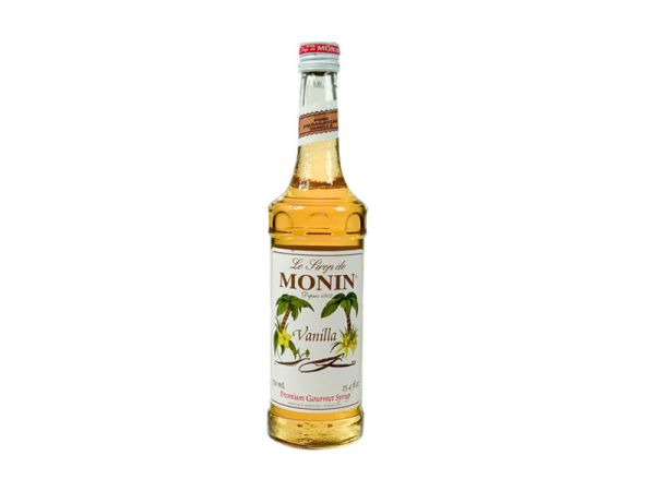 MONIN. JARABE VAINILLA (Vanilla). 750mL (25.4 fl oz)