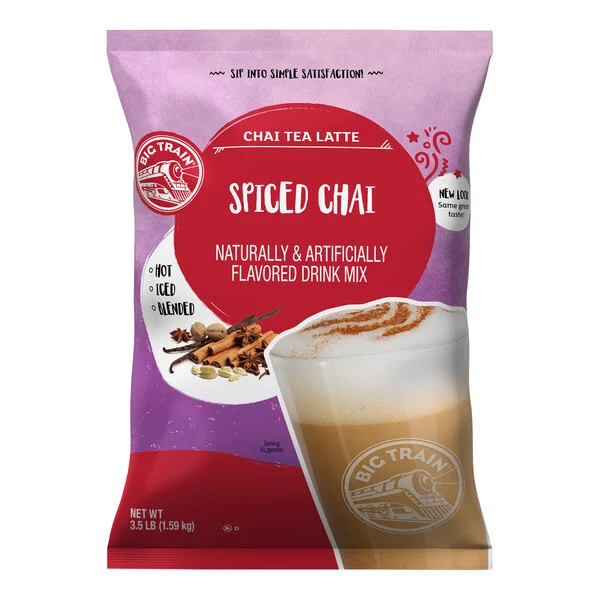 BT. CHAI ESPECIADO LATTE MIX. BOLSA 1.589kg (3.5 lb)