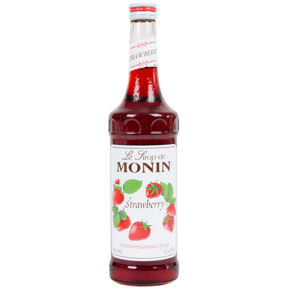 MONIN. JARABE FRESA. 750mL