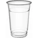 CHOICE. VASO PET CRISTALINO 16OZ. MANGA. 50PZ