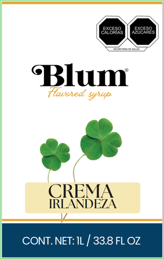 BLUM. JARABE CREMA IRLANDESA. 1Lt