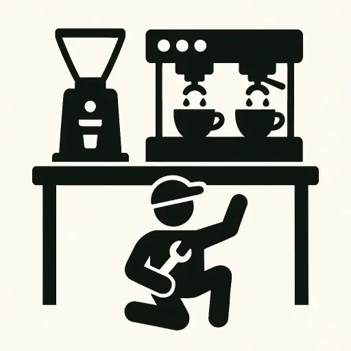 INSTALACION DE CAFETERA Y MOLINO EN SITIO