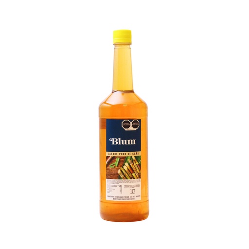 BLUM. JARABE CONCENTRADO PURO DE CAÑA NATURAL. BOT. 1LT