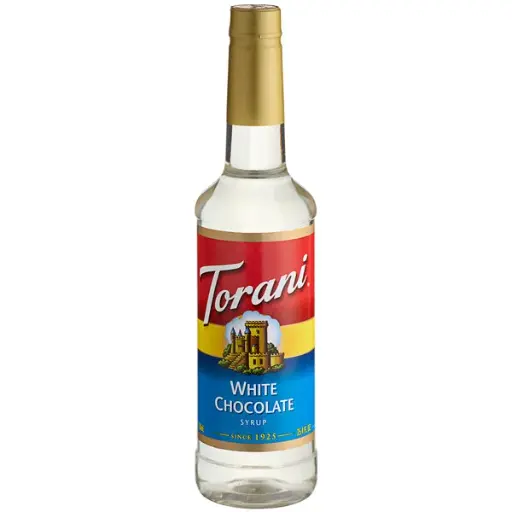 [torani white chocolate] TORANI. JARABE CHOCOLATE BLANCO. 750ml