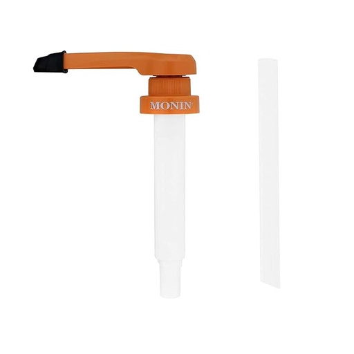 MONIN. DOSIFICADOR PUMP. PARA SALSA. COLOR CARAMELO. BOTELLA 64oz. ½oz (15mL)