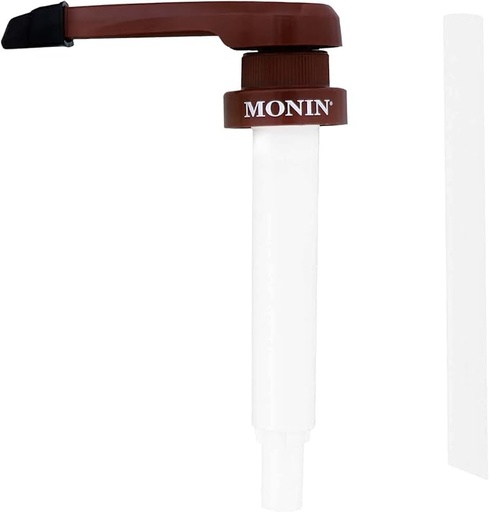 MONIN. DOSIFICADOR PUMP. PARA SALSA. COLOR CHOCOLATE. BOTELLA 64oz. ½oz (15mL)