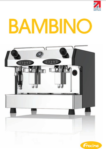 [BAM2E-3V-IVORI] FRACINO. CONTEMPO CAFETERA ELECTRONICA. 2 GRUPOS.