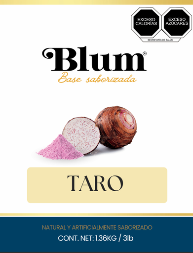 BLUM. BASE EN POLVO. TARO. 1.36 Kg