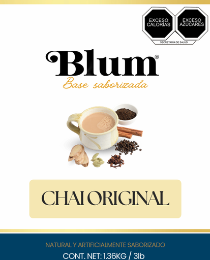 BLUM. BASE EN POLVO. CHAI ORIGINAL ESPECIADO. 1.36 Kg