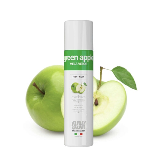 ODK. FRUITY MIX. MANZANA VERDE. BOTELLA 1kg (750mL)