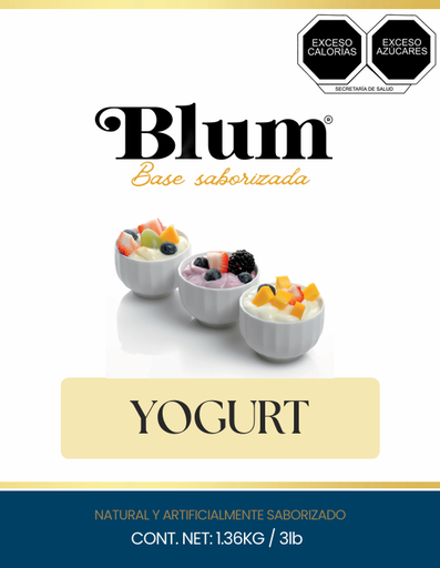 BLUM. BASE NEUTRA YOGURTH. BOLSA 1.36 Kg