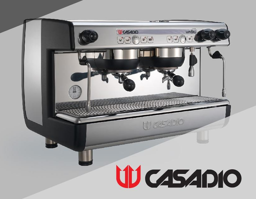 CASADIO. CAFETERA SEMI-AUTOMATICA. 2GRUPOS. 220V.