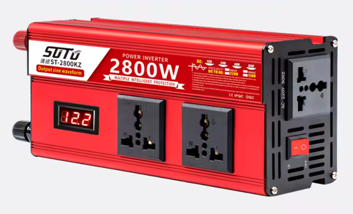 INVERSOR (INVERTER) DE CORRIENTE DIRECTA  A CORRIENTE ALTERNA (12V a 110V)