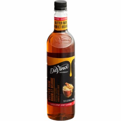 DV. JARABE CLASICO. BUTTER RUM. 750ml