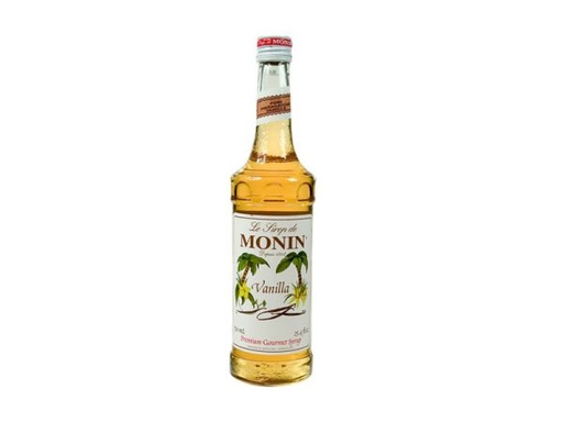 MONIN. JARABE VAINILLA (Vanilla). 750mL (25.4 fl oz)