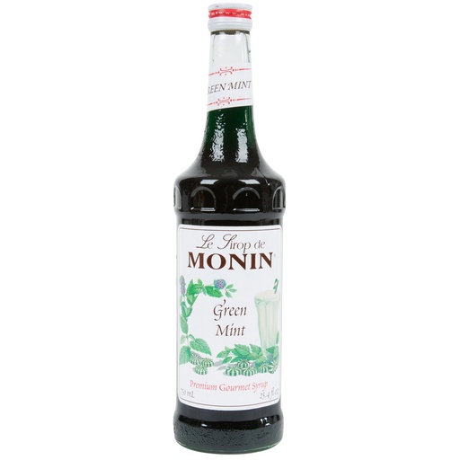 MONIN. JARABE MENTA VERDE. 750mL