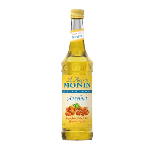MONIN. JARABE AVELLANA. SUGAR FREE. 750mL