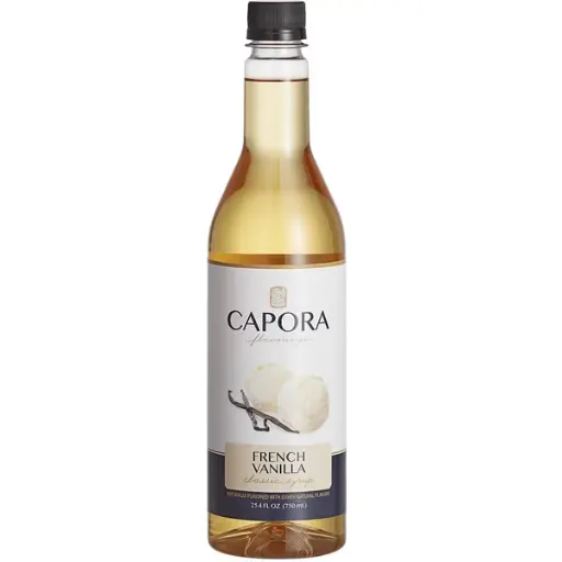 CAPORA. JARABE VAINILLA FRANCESA. 750mL