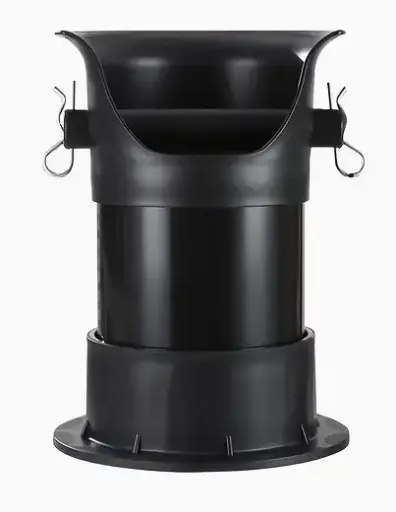 BAGACERO TUBULAR. SOBRE BARRA. NEGRO (CAP. 2KG)