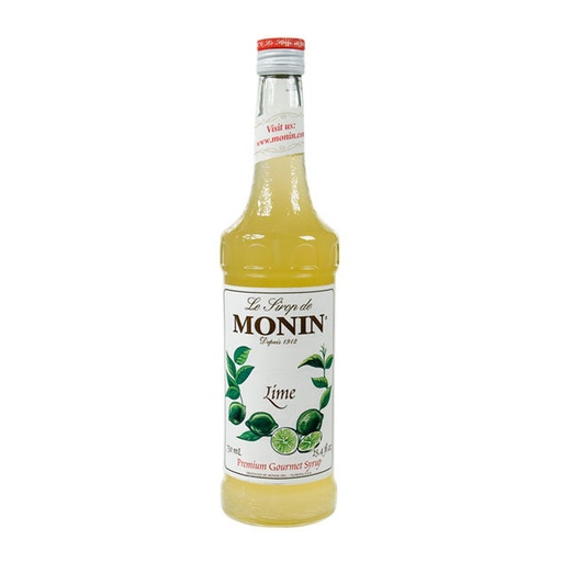 MONIN. JARABE LIMA (Lime Fruit Syrup). 750mL (25.4 fl oz)