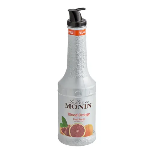 MONIN. PURE DE TORONJA (Blood Orange Fruit Puree). 1Lt (33.8 fl. oz.)