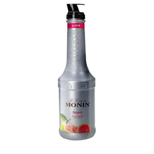 MONIN. PURE DE GUAYABA (Guava Fruit Puree). 1Lt (33.8 fl. oz.)