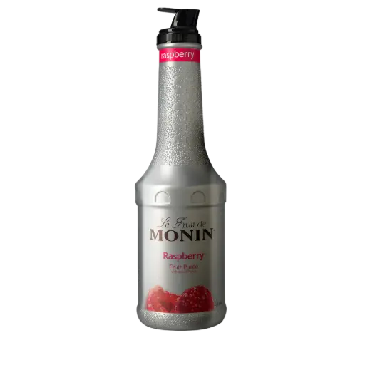 MONIN. PURE DE FRAMBUESA (Raspberry Fruit Puree). 1Lt (33.8 fl. oz.)