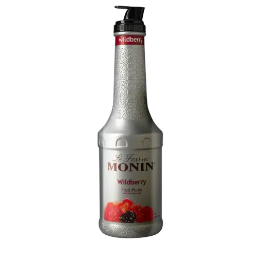 MONIN. PURE DE FRUTOS ROJOS (Wildberyy Fruit Puree). 1Lt (33.8 fl. oz.)
