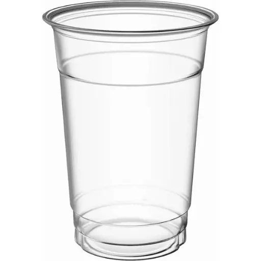 CHOICE. VASO PET CRISTALINO 16OZ. MANGA. 50PZ