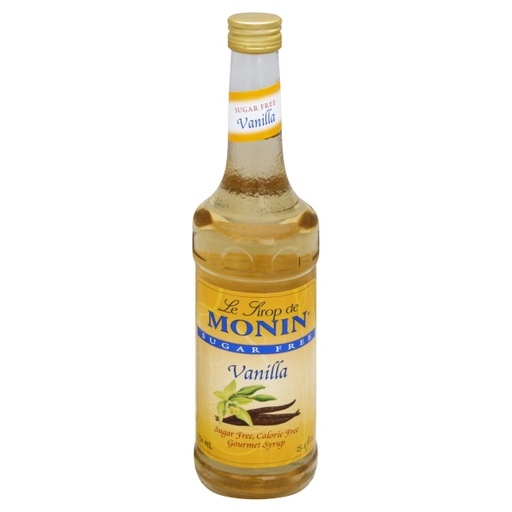 [738337060106] MONIN. JARABE VAINILLA. SUGAR FREE. 750mL  (copia)